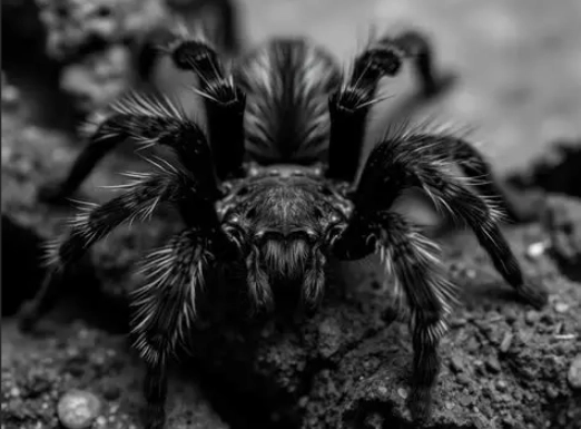 dream about black tarantula