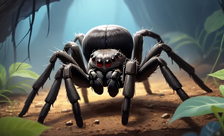 dream of a black tarantula