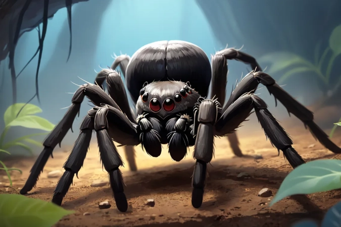 black tarantula dream meaning