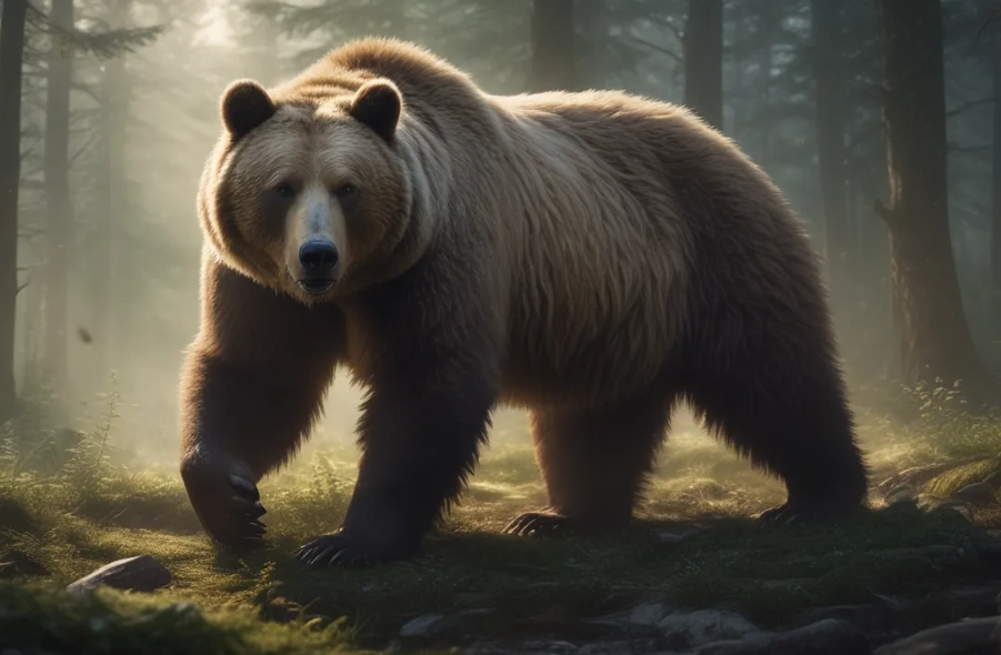 dreaming of a bear