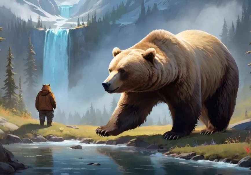 dreaming of a bear
