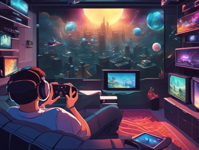 dreaming of video games