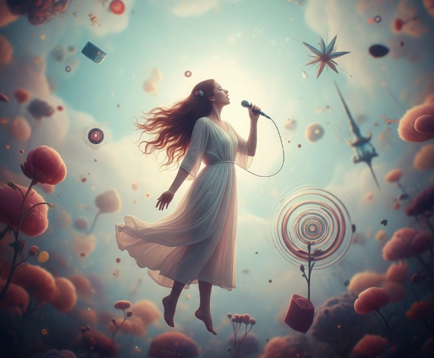 spiritual meaning of singing in a dream