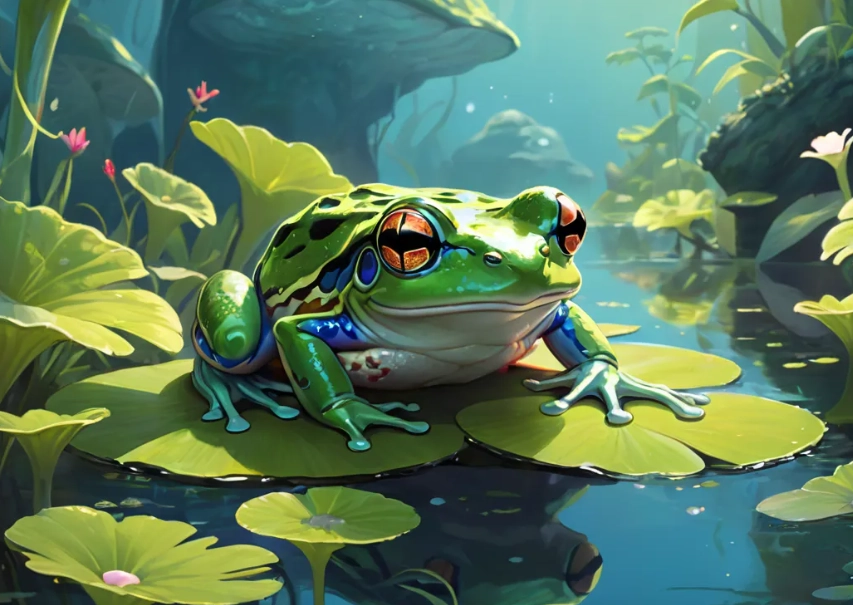 dreaming of frogs