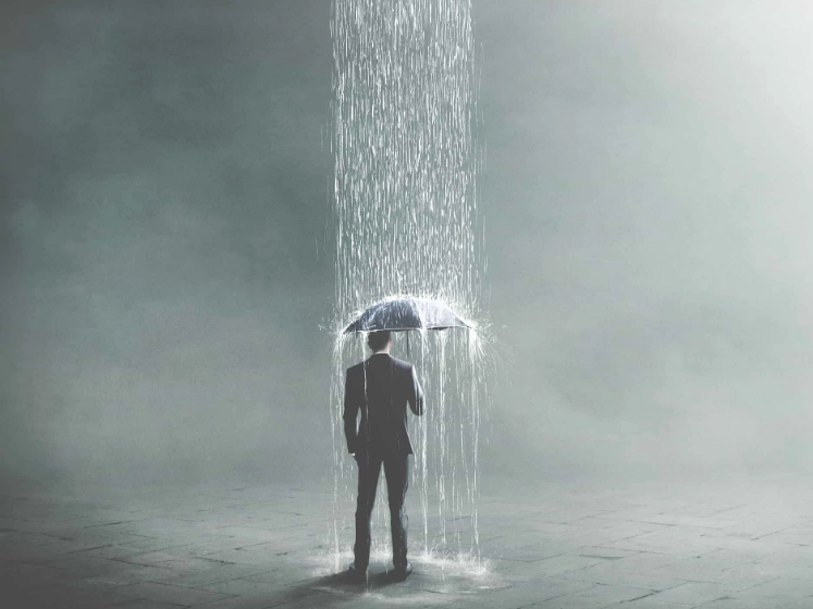 what does rain in a dream mean