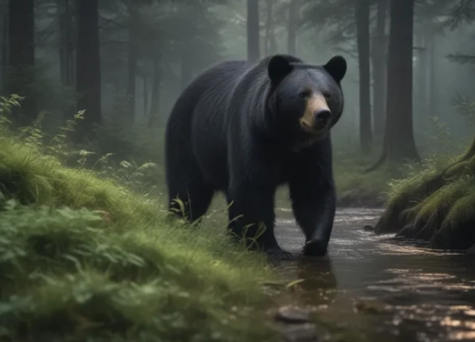 dreaming of a black bear