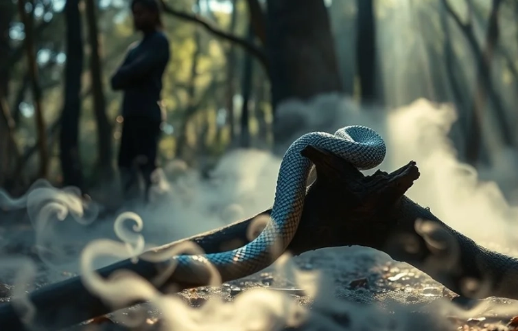 killing a snake in dream
