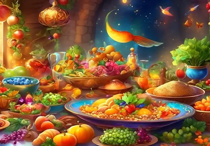 dreaming about eating