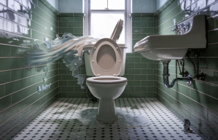 dream of toilet overflowing meaning