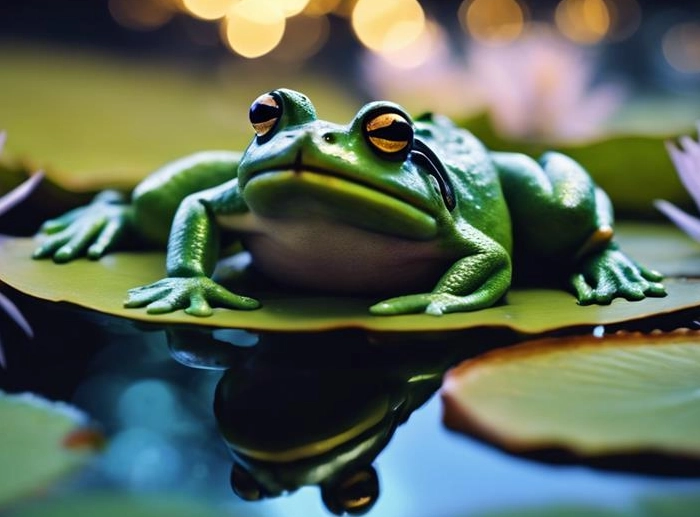dreaming of frogs