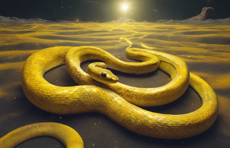 Yellow Snake Dream Meaning & Symbolism Explained