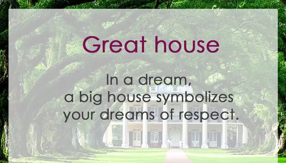 dreaming of an old house