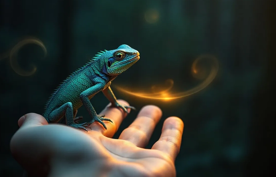 dream about lizards