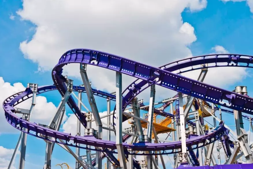 dream of roller coaster meaning