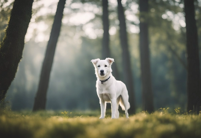 white dog dream meaning