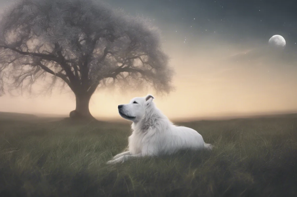 dreaming of a white dog biblical meaning
