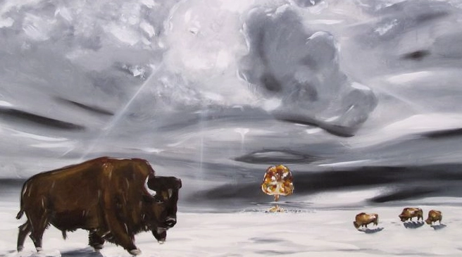 dreaming of a buffalo