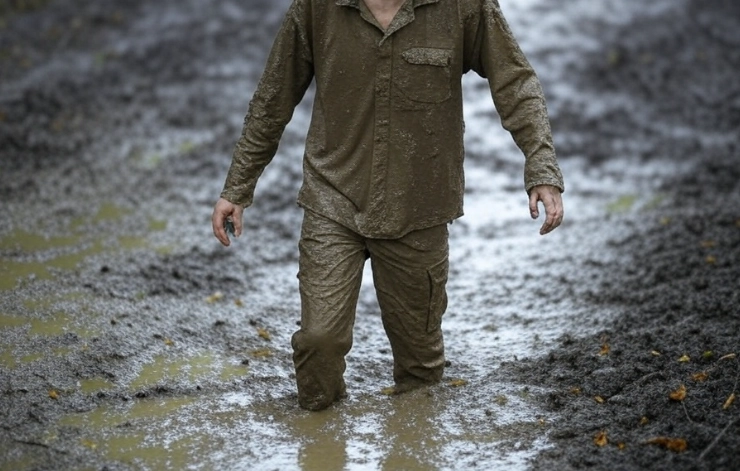 dream about mud